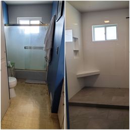 Before and After.