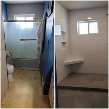 Maldonado Tile & Stone - Before and After. - Tiling Near Me - Sonoma, California