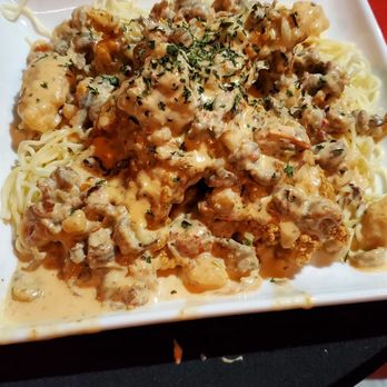 Orleans Bar & Grill - Pasta w/catfish - Cajun/Creole Near Me - Humble, Texas