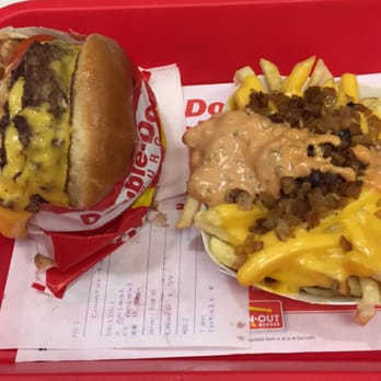 In-N-Out Burger - Double double animal style with animal style fries - Fast Food Near Me - Tempe, Arizona In-N-Out Burger - Double double animal style with animal style fries - Fast Food Near Me - Tempe, Arizona