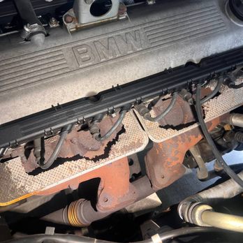 Bimmer Tech - heat shields disintegrated - Auto Repair Near Me