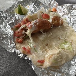 I got the bogo on the shrimp tacos but only recieved one.