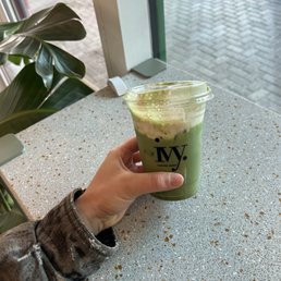 Strawberry matcha