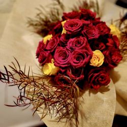 Cristina's Flowers - The second delivered wrapped bouquet from Cristina's Florist!