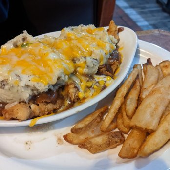 Black-eyed Pea - Potato bowl with chicken and fries - American Near Me - Pueblo, Colorado Black-eyed Pea - Potato bowl with chicken and fries - American Near Me - Pueblo, Colorado
