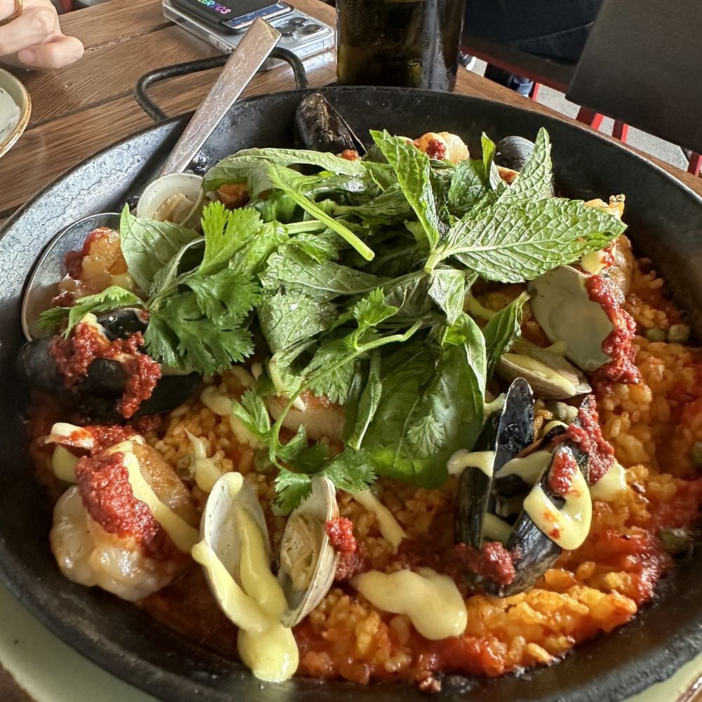 Gypsy Kitchen - Seafood Paella - Spanish Near Me - Atlanta, Georgia Gypsy Kitchen - Seafood Paella - Spanish Near Me - Atlanta, Georgia