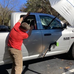 Premier Dent Removal - Process!! I forgot to take an after picture, but will gladly share!