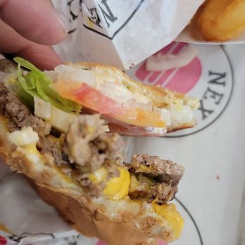 Nexx Burger - Thin as heck, just go to In-N-Out and get a 4x4 for the same price. - Burgers Near Me - Santa Ana, California Nexx Burger - Thin as heck, just go to In-N-Out and get a 4x4 for the same price. - Burgers Near Me - Santa Ana, California