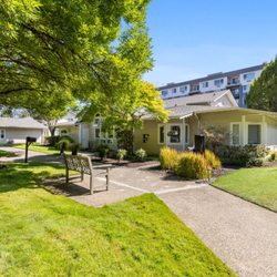 Aegis Living Issaquah - Life's Neighborhood Walkway