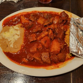 L & J Cafe - Chile Colorado con carne - Mexican Near Me - El Paso, Texas L & J Cafe - Chile Colorado con carne - Mexican Near Me - El Paso, Texas