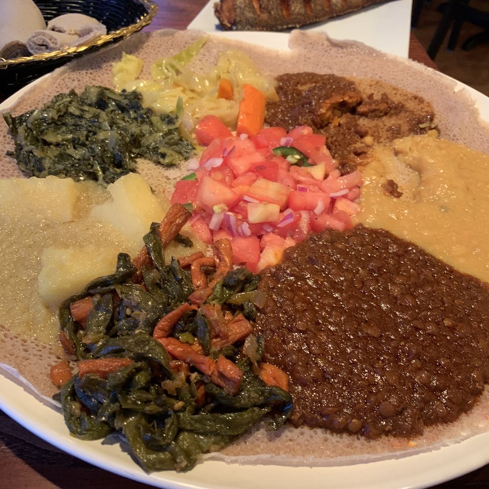 Ethiopic - Veggie platter - Ethiopian Near Me - Washington, DC, District of Columbia Ethiopic - Veggie platter - Ethiopian Near Me - Washington, DC, District of Columbia