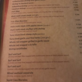 Casa Morelos - Lots of fish options - Mexican Near Me - Zihuatanejo, GRO