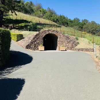 Pine Ridge Vineyards - Cave entrance - Wineries Near Me - Napa, California Pine Ridge Vineyards - Cave entrance - Wineries Near Me - Napa, California