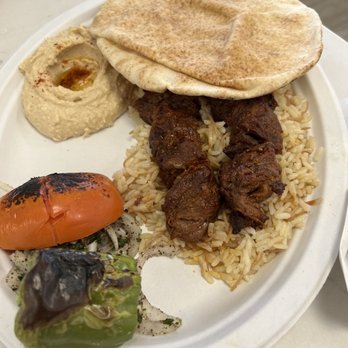 Jack's Bakery & Eatery - Shish kebab plate. Tender, flavorful, delicious. - Bakeries Near Me - Garden Grove, California