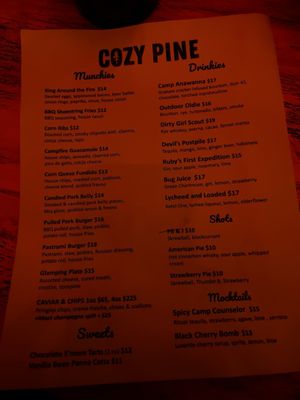 Menu photo 4 Cozy Pine Irvine, CA