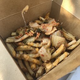 Kimchi fries Kimchi fries