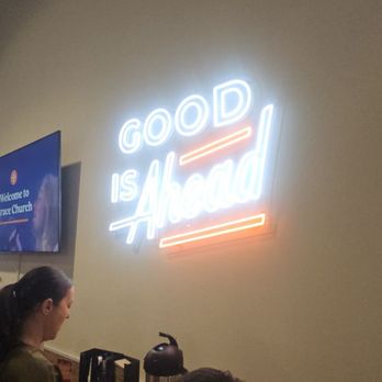 Grace Church - Theme decor made me happy. Good is Ahead. - Churches Near Me - Orlando, Florida