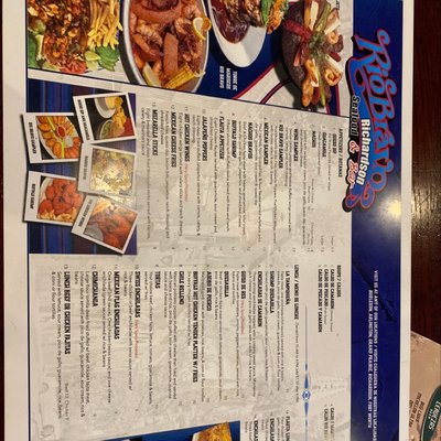 Menu photo 3 Rio Bravo Richardson, TX