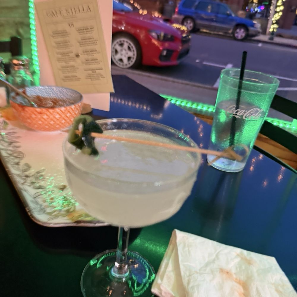 Cafe Stella - Cucumber Gimlet - Italian Near Me - Flagstaff, Arizona