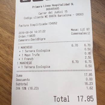 Bacoa - The organic beef really is better. Definitely worth 50 cents. - Burgers Near Me - Barcelona, B