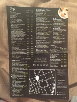 Menu photo 1 Moronas Café México, D.F., DIF