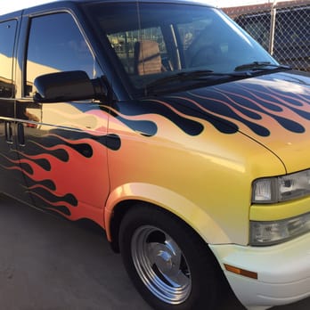 Doman Auto Body - A little flame job Mike did some years back - Body Shops Near Me - Hesperia, California
