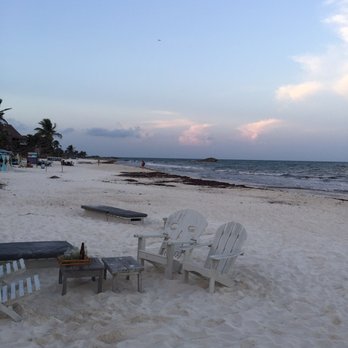 Posada Margherita - Amazing beach right outside of Posada Margherita - Italian Near Me - Tulum, ROO