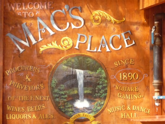 Menu photo 5 Mac's Place Silverton, OR