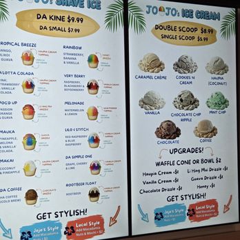 Jojo's Shave Ice - Shaved Ice Near Me - Koloa, Hawaii Jojo's Shave Ice - Shaved Ice Near Me - Koloa, Hawaii