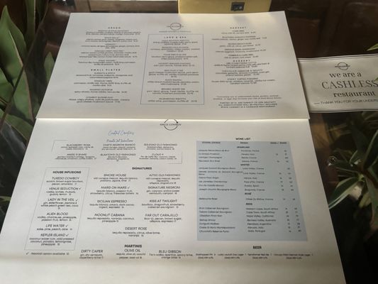 Menu photo 1 Space Cowboy Austin, TX Menu photo 1 Space Cowboy Austin, TX