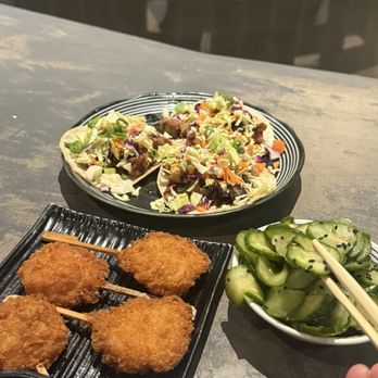 Uchiwa Ramen - Shrimp Pops Cucumber Saladcucumber Chashu Tacos - Japanese Near Me - Emeryville, California Uchiwa Ramen - Shrimp Pops Cucumber Saladcucumber Chashu Tacos - Japanese Near Me - Emeryville, California