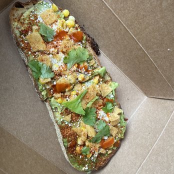 The Baker - Mexican Street Corn Avocado Toast. - Coffee & Tea Near Me - New Bedford, Massachusetts The Baker - Mexican Street Corn Avocado Toast. - Coffee & Tea Near Me - New Bedford, Massachusetts