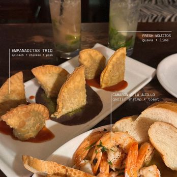The Cuban - EMPANADITAS TRIO, Camaron al Ajillo, mojitos - Cuban Near Me - Hoboken, New Jersey The Cuban - EMPANADITAS TRIO, Camaron al Ajillo, mojitos - Cuban Near Me - Hoboken, New Jersey
