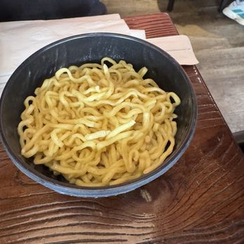 HINODEYA Ramen Union Square - Side of egg noodles - Ramen Near Me - San Francisco, California