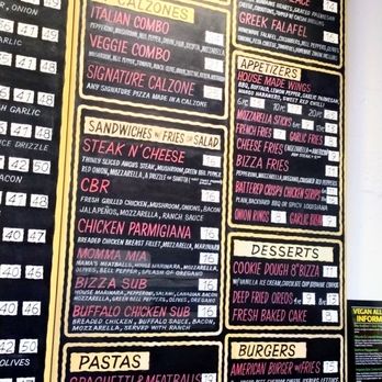 Bizza - Menu - Vegan Near Me - San Mateo, California