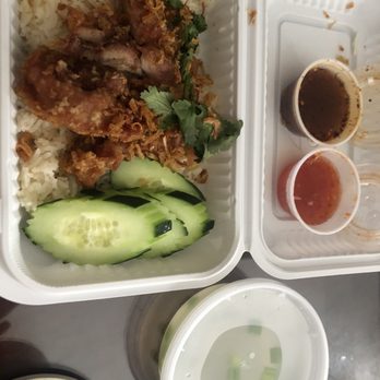 Three Roosters - Fried Chicken Plate - Thai Near Me - New York, New York Three Roosters - Fried Chicken Plate - Thai Near Me - New York, New York