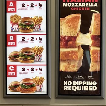 Wendy's - Menu - Fast Food Near Me - Dublin, California