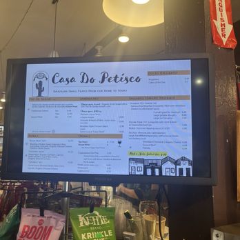 Casa Do Petisco - Menu - Brazilian Near Me - Berkeley, California