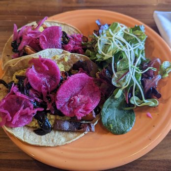 Cafe Gratitude - I am Strong (lentil tacos) - Vegan Near Me - Kansas City, Missouri Cafe Gratitude - I am Strong (lentil tacos) - Vegan Near Me - Kansas City, Missouri