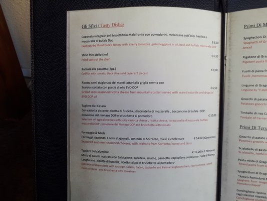 Menu photo 1 Betolla del Gusto Pompei, NA
