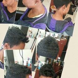 Restorations Hair Studio - Short pixie cut