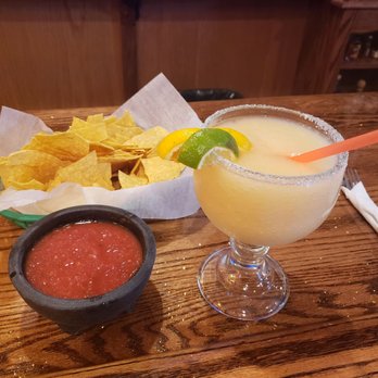 Compadres Mexican Restaurant - Patron peach Margarita - Mexican Near Me - Grove City, Pennsylvania