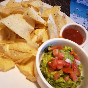 BJ's Restaurant & Brewhouse - Guacamole and salsa $7.95 - American Near Me - Concord, California
