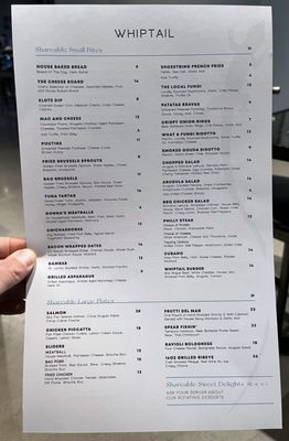 Menu photo 5 Whiptail Rio Rancho, NM