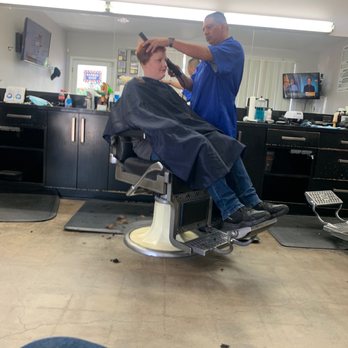 Ramona Barbers - Eddie cutting my nephews hair - Barbers Near Me - Baldwin Park, California Ramona Barbers - Eddie cutting my nephews hair - Barbers Near Me - Baldwin Park, California