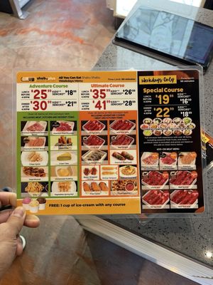 Menu photo 1 Shabu Plus Rotary Hot Pot Wicker Park Chicago, IL Menu photo 1 Shabu Plus Rotary Hot Pot Wicker Park Chicago, IL