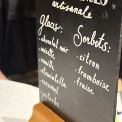 La Place Longchamp - Ice Cream Menu