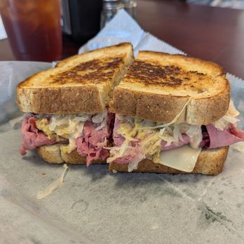 O'Briens Deli - Reuben side view - Delis Near Me - Winston Salem, North Carolina O'Briens Deli - Reuben side view - Delis Near Me - Winston Salem, North Carolina