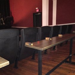 The Minor Theater - New seat and tables for your enjoyment! Full service at your table. Very cool