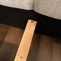 Ashley Store - One screw at head holding everything together